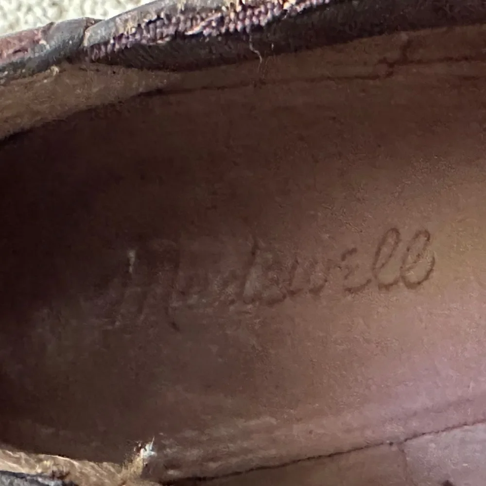 Madewell Leather Chelsea Boots Western Bonham Ankle Size 8